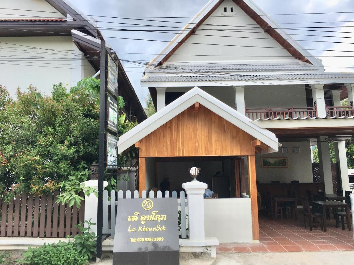 Le Khounsok Boutique Hotel Luang Prabang Exterior foto